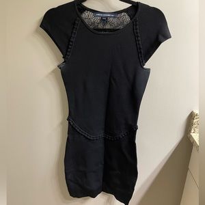 French Connection Black Lace Dress